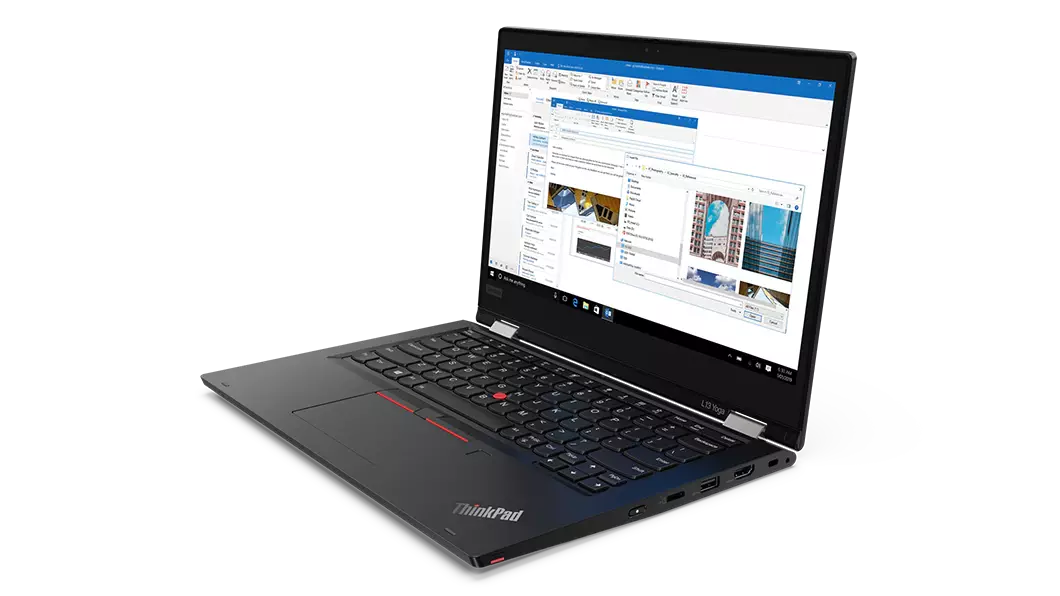 Lenovo ThinkPad L13 Yoga Gen 2 2-in-1 13.3" FHD IPS Touch Laptop, 11th Gen Intel Core i7-1165G7, 8GB DDR4, 256GB SSD PCIe, Thunderbolt 4, ThinkPad Pen Pro, Fingerprint Reader Win Pro 64 - Black