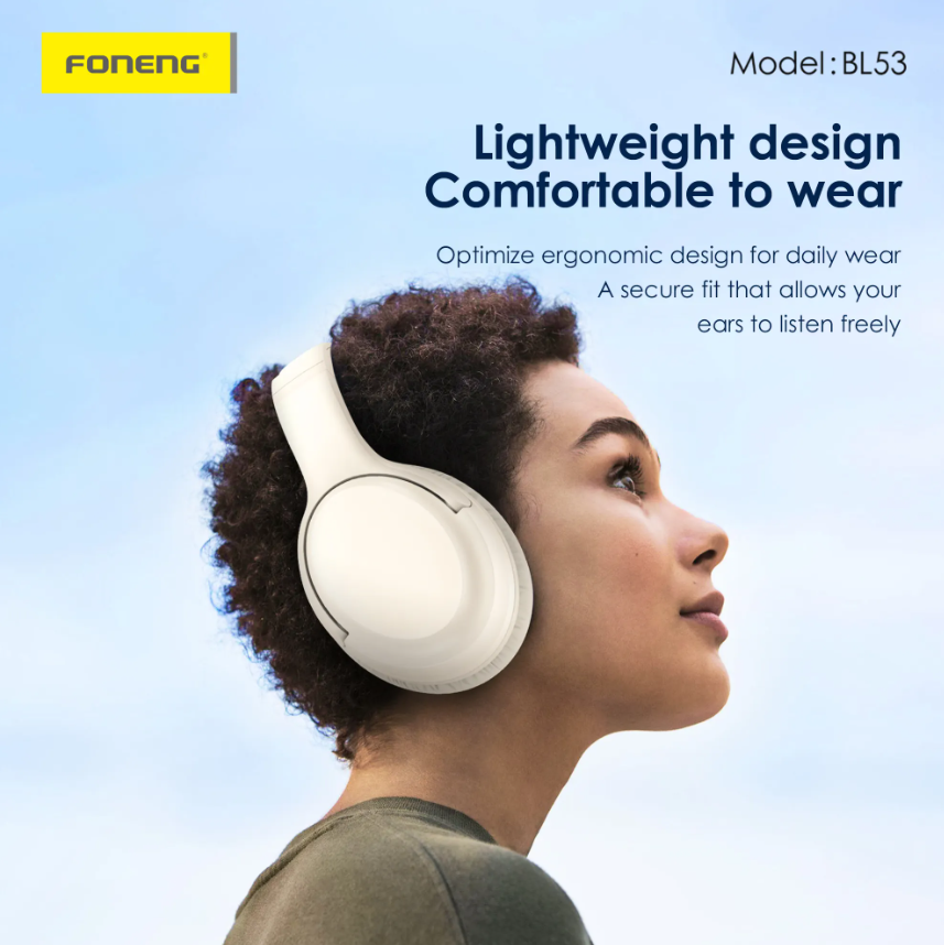 BL53 Foldable Bluetooth Headset