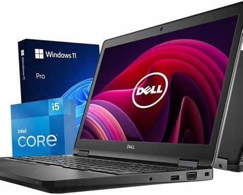 Dell Latitude 5590 Business Laptop | 15.6in HD | Intel Core 8th Gen i5-8250U Quad Core | 8GB DDR4 | 256GB SSD | Win 10 Pro