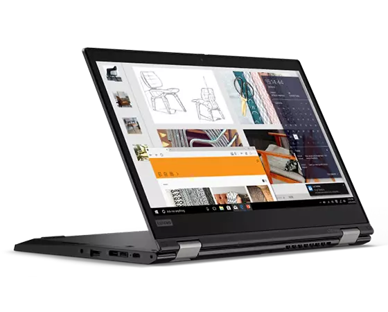 Lenovo ThinkPad L13 Yoga Gen 2 2-in-1 13.3" FHD IPS Touch Laptop, 11th Gen Intel Core i7-1165G7, 8GB DDR4, 256GB SSD PCIe, Thunderbolt 4, ThinkPad Pen Pro, Fingerprint Reader Win Pro 64 - Black