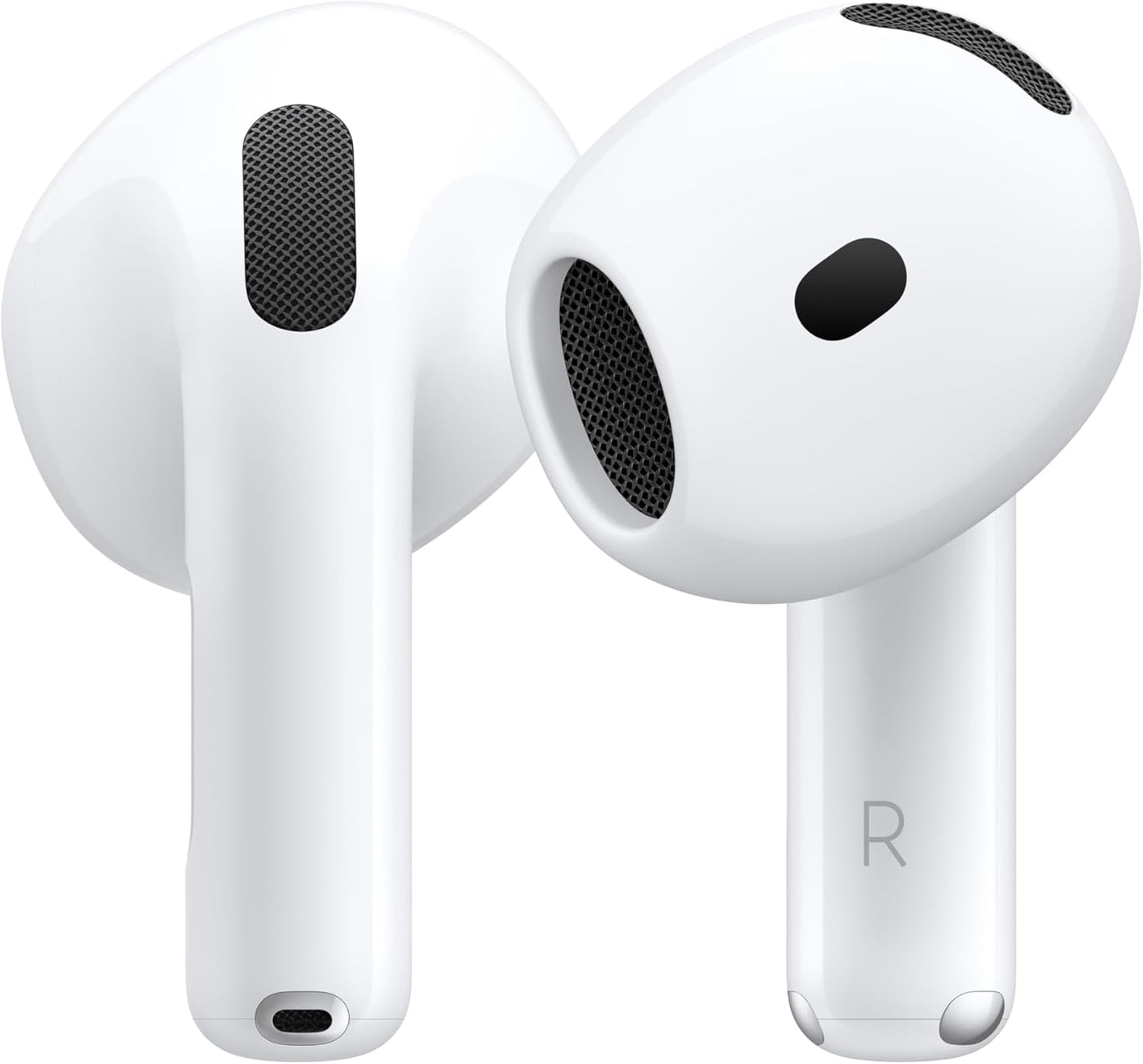 AirPods 4 Wireless Earbuds, Bluetooth Headphones, with Active Noise Cancellation, Adaptive Audio, Transparency Mode, Personalized Spatial Audio, USB-C Charging Case, Wireless Charging, Copy A