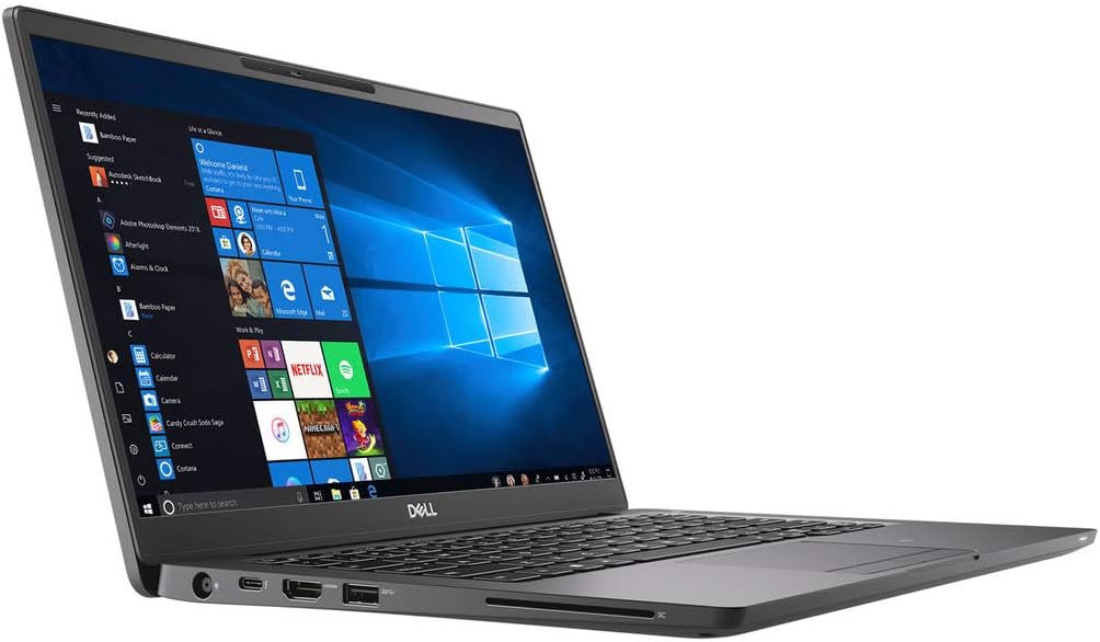 Dell Latitude 7400 Laptop, 14.0 inches FHD (1920 x 1080) Touchscreen, Intel Core i5 8th Gen, 8GB RAM, 256GB SSD, Windows 10 Pro