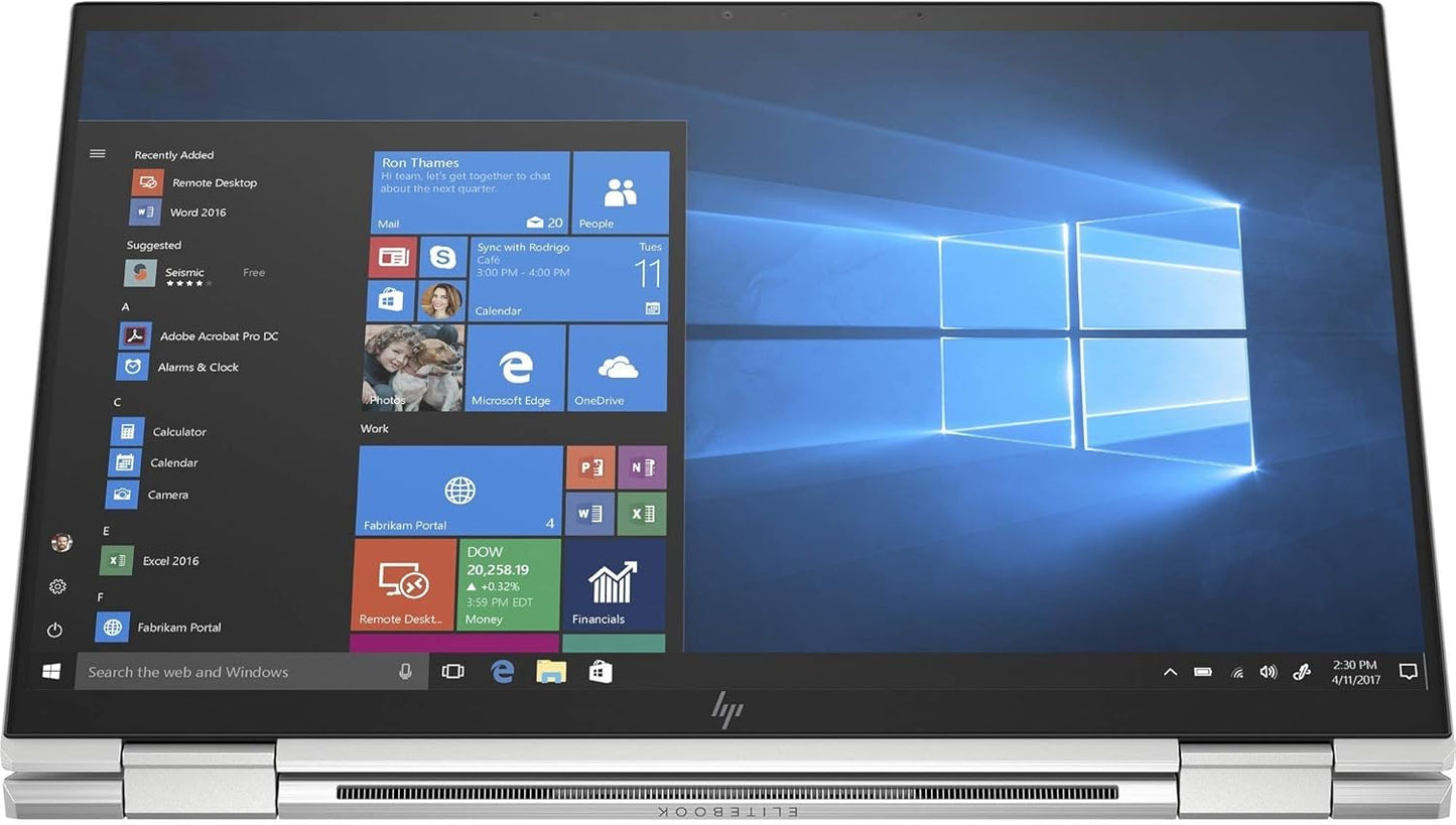 HP EliteBook x360 1040 G7 14" Touchscreen 2 in 1 Notebook - Intel Core i7 (10th Gen) i7-10310U Quad-core (4 Core) 1.70 GHz - 16 GB RAM - 512 GB SSD - Intel UHD Graphics Premium - in-Plane Switchin