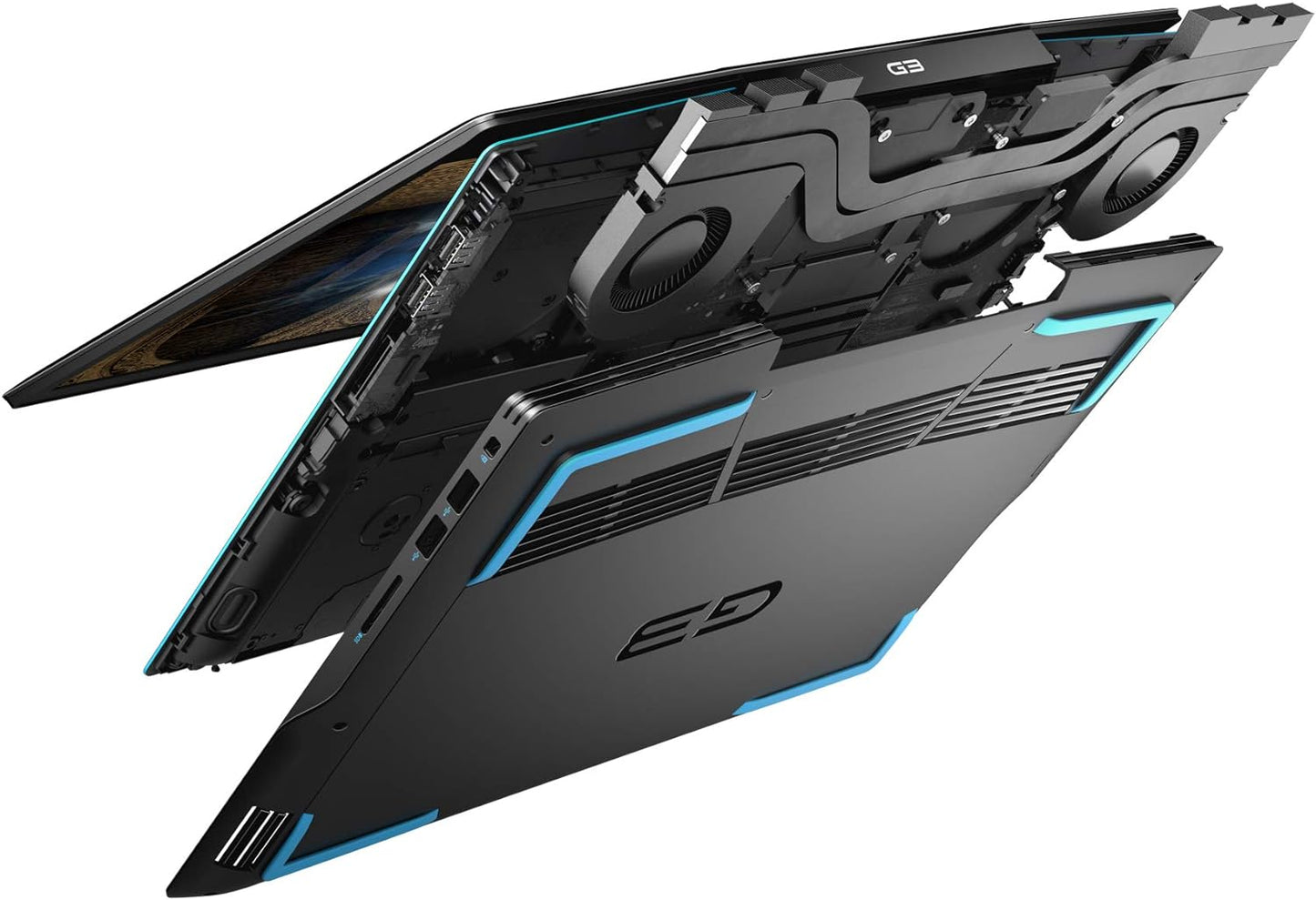 Dell G3 15 3590 Laptop: 9th Generation Core i5-9300H, 512GB SSD, NVidia GTX 1660 Ti 6GB, 15.6" Full HD Display, 16GB RAM, Backlit Keyboard