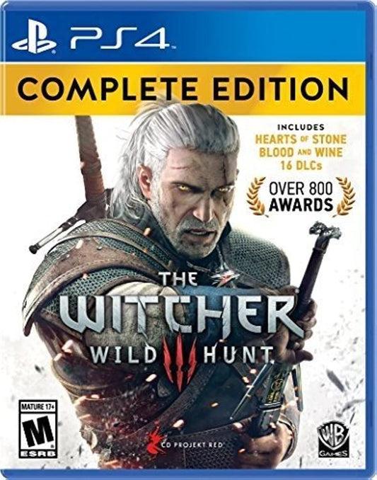 Ps4 The Witcher 3 Wild Hunt Used