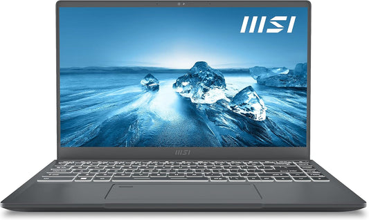 MSI Prestige 14 A12UC, 14" Notebook, Full HD Intel i7-1240P, Nvidia RTX3050, 16GB LPDDR4, 256GB PCIe Gen 4x4 SSD, WiFi 6E, Windows 11 - Carbon Gray