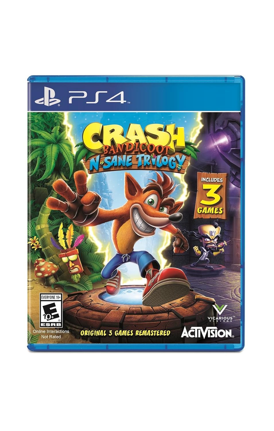 PS4	Crash Bandicoot  N Sane Trilogy	Used