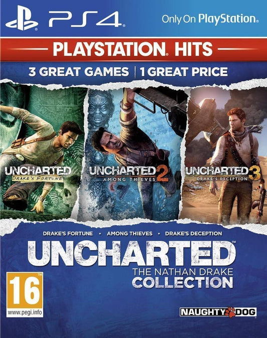 Ps4 Uncharted The Nathan Drake Collection Used