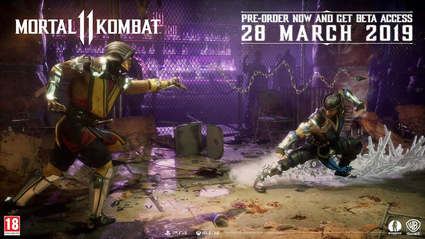 Ps4 Mortal kombat 11 Used