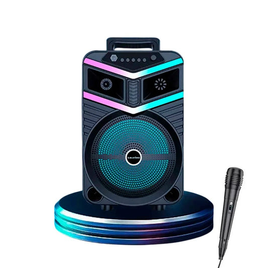 SPEAKER CS-0814 RGB Bluetooth Speaker+Bluetooth Microphone