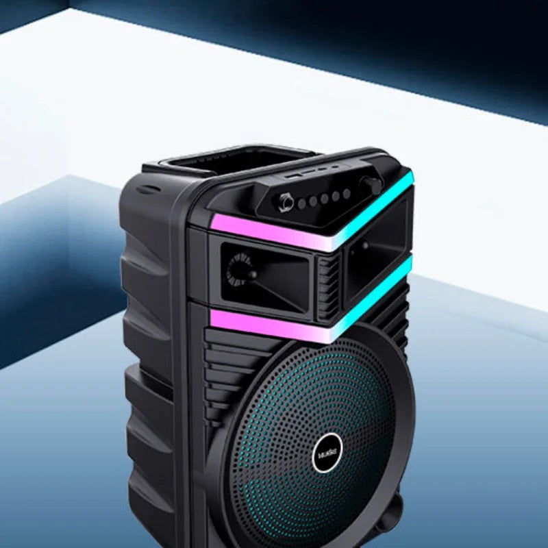 SPEAKER CS-0814 RGB Bluetooth Speaker+Bluetooth Microphone