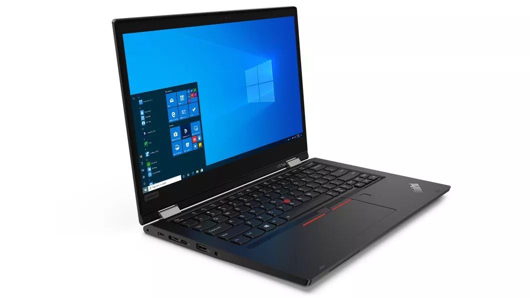 Lenovo ThinkPad L13 Yoga Gen 2 2-in-1 13.3" FHD IPS Touch Laptop, 11th Gen Intel Core i7-1165G7, 8GB DDR4, 256GB SSD PCIe, Thunderbolt 4, ThinkPad Pen Pro, Fingerprint Reader Win Pro 64 - Black